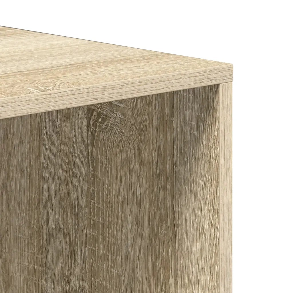 Panca Porta Scarpe Rovere Sonoma 105x35x35 cm Legno Multistrato 804466