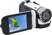 Videocamera Digitale 24 Pollici con Schermo 1080P 16MP con Registrazione Video e Inviluppo per Selfie e Microfono Esterno con Uscita USB per Registrazione dei Bambini durante le Vacanze