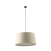 SAMBA 700 Lampada sospensione semplice nera/beige