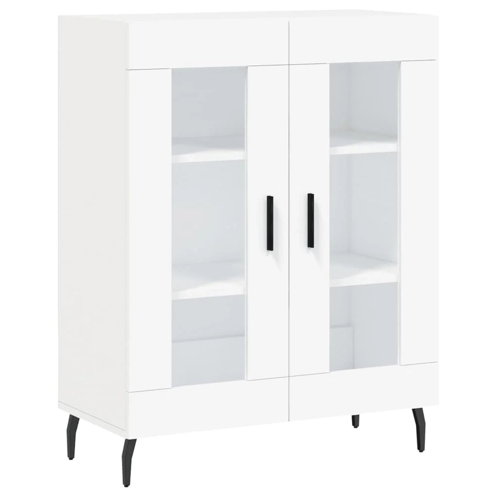 Buffet credenza cassettiera mobiletto mobile contenitore organizer per cucina soggiorno salotto 69,5 x 34 x 90 cm legno ingegnerizzato bianco 02_0030446
