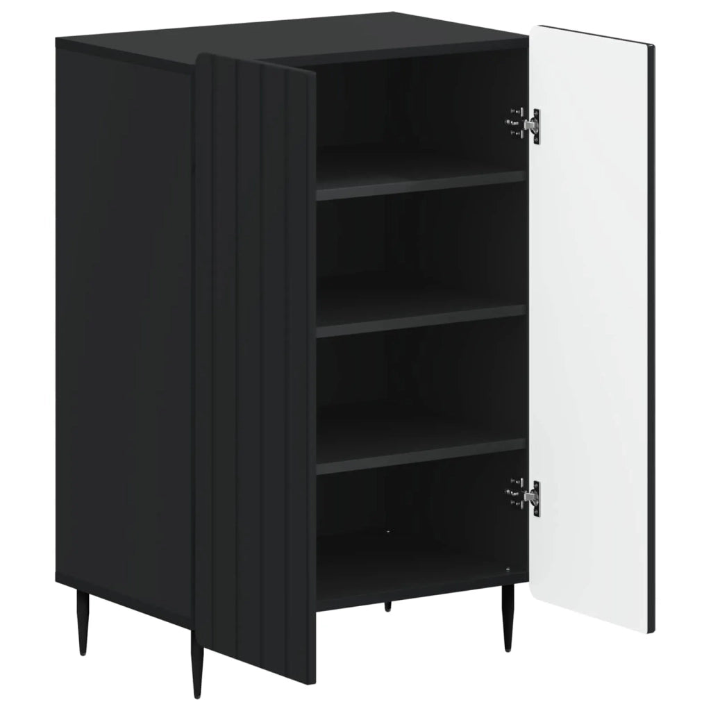 Mobile per scarpe ZWOLLE 59,5 x 39,5 x 91,5 cm Nero 896426