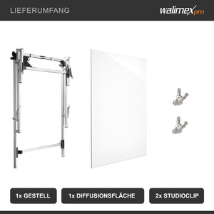 Tavolo fotografico Tavola altezza di ripresa 28 cm, fotografia di prodotti con superficie di diffusione, portata 5 kg, sfondo da studio fotografico