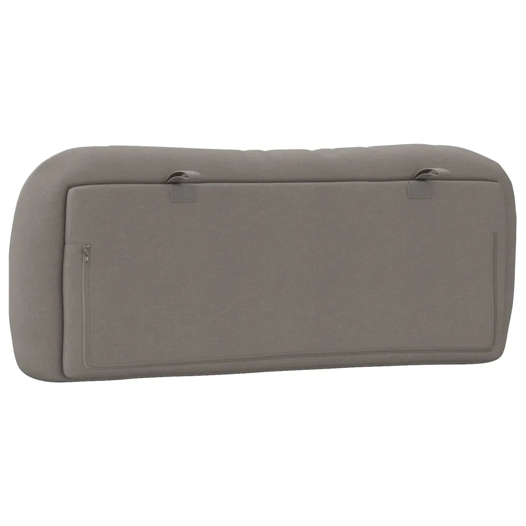 Cuscino Testiera Hvar Tortora 100 cm in Tessuto CFW1640286