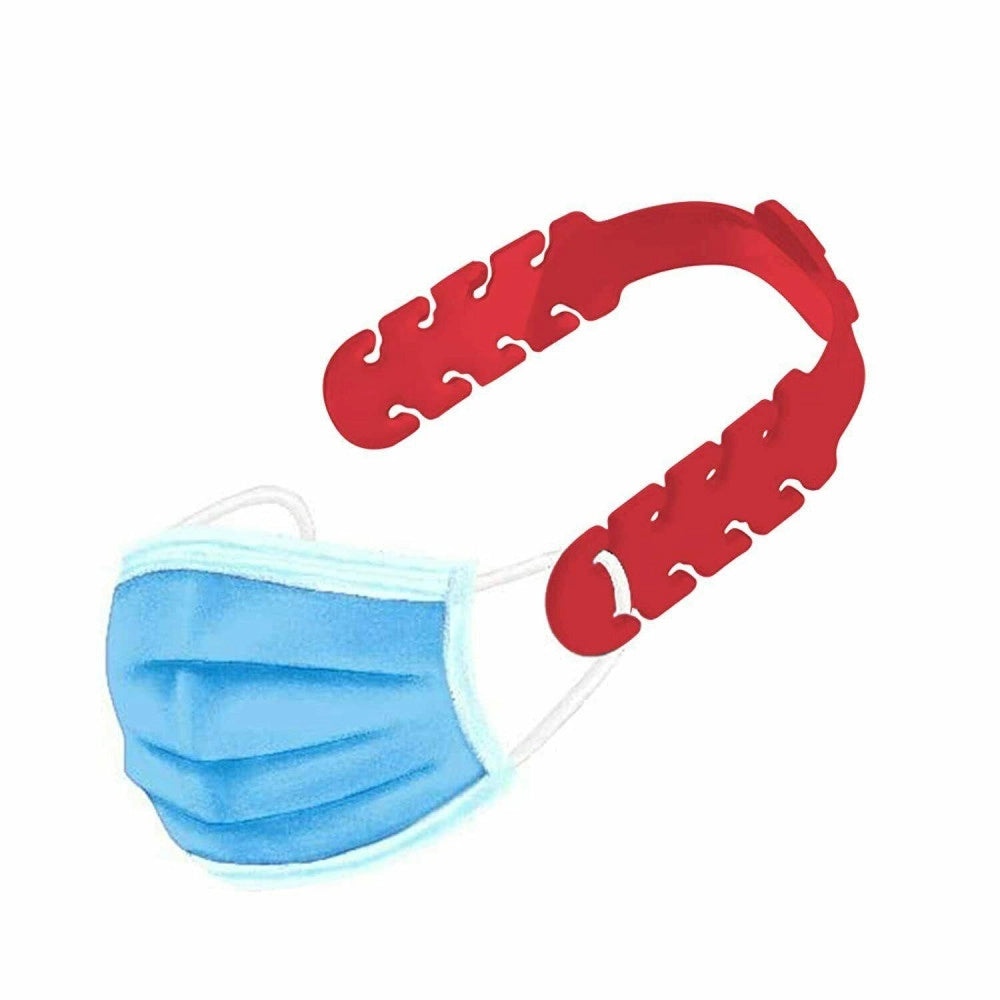 Trade Shop - Salva Orecchie Per Mascherine Fascette Regolabili Con Elastici Adulti E Bambini -