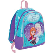 Trade Shop - Zainetto Scuola Frozen 35 Cm Zaino Asilo Bambine Disney Con Stampa -
