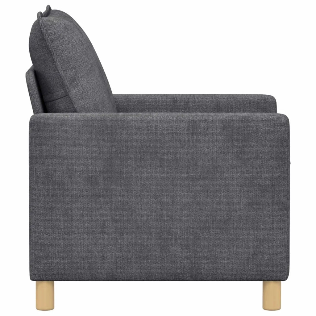 Divano Grigio Scuro 76 x 81 x 87,5 cm Poliestere 42028779