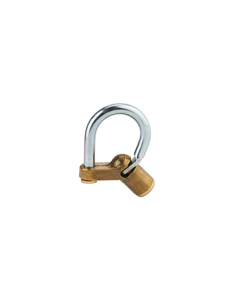 Lucchetto 29 chiave triangolare base angolare 5mm, acciaio, da esterno - contatori, quadri elettrici, VVF, pompieri, manutenzione - THIRARD