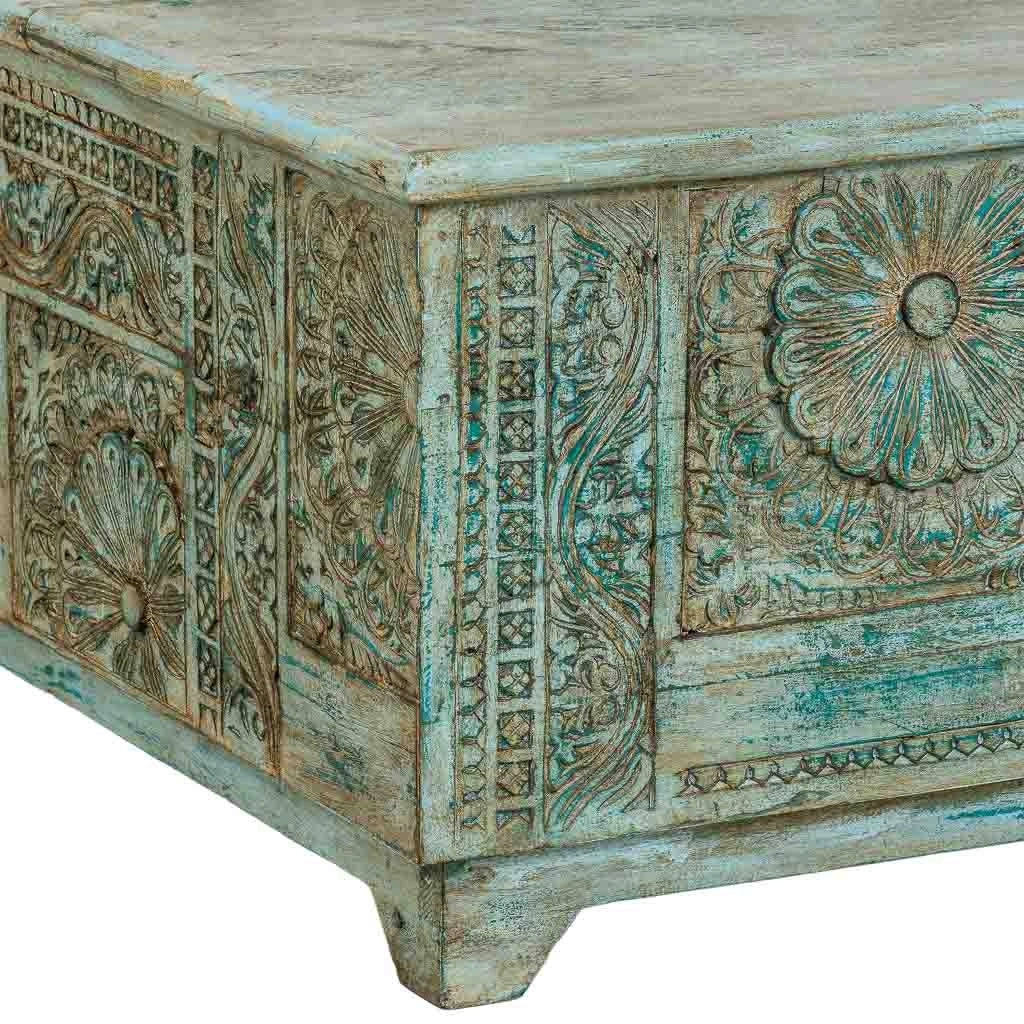Tavolino in legno Verde 100x100x47h cm