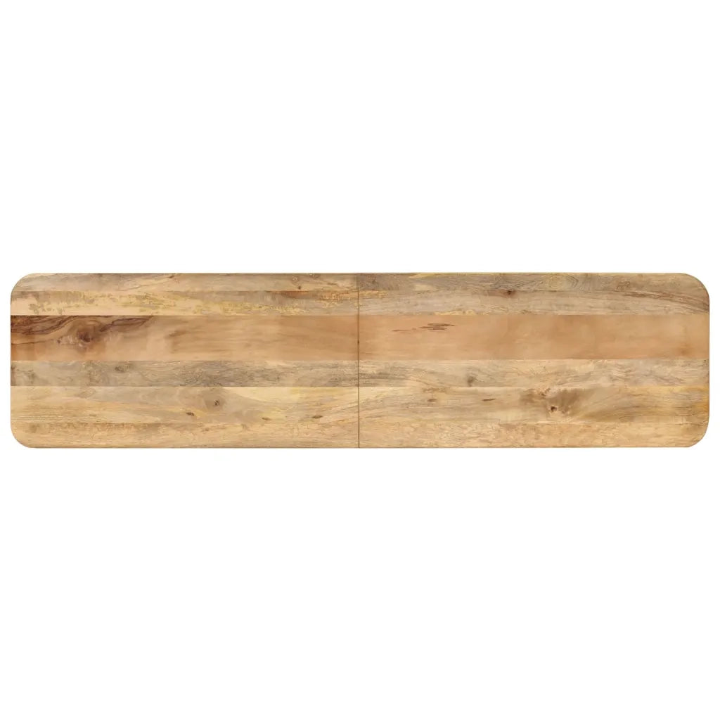 Panca 160x40x45 cm in Legno Massello di Mango 354994