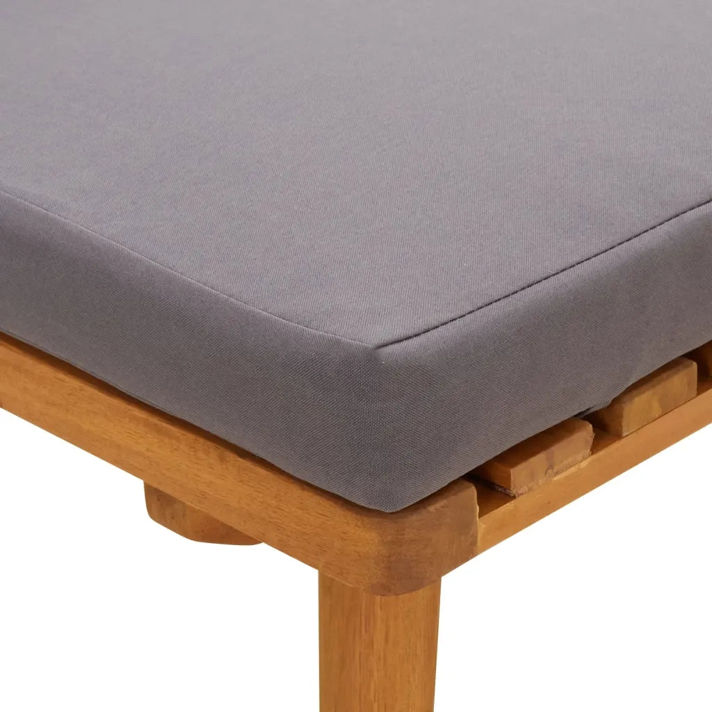 Divano Letto da Giardino 200x65 cm in Legno Massello di Acacia 316263