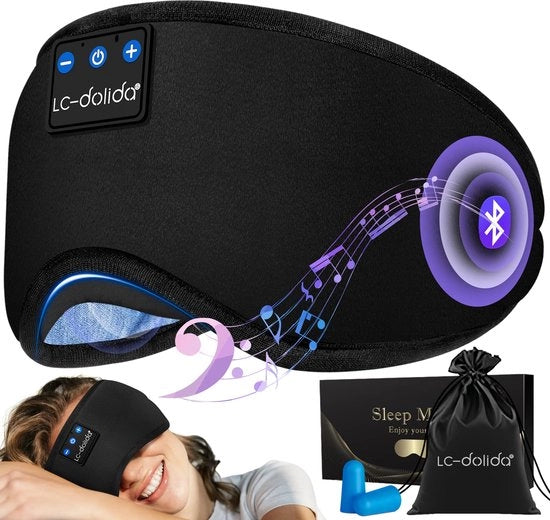 Cuffia Bluetooth per il sonno, maschera per gli occhi, cuffia per la testa, maschera Bluetooth 100% oscurante, in cotone, senza fili, per bambini, regalo, uomo, donna 

Specifica tecnica: 6A, in cotone
