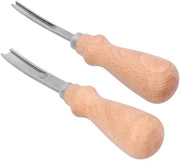 Mes per Skiving - Manubrio Ergonomico - Lame Acuta - Scivolamento Pelle - Sostenibile - Ideale per Spessori Medi - Riduttore di Spessore