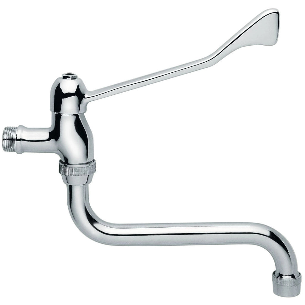 RUBINETTO A SNODO CON LEVA CLINICA- 1/2- IDRAL- pezzi 1