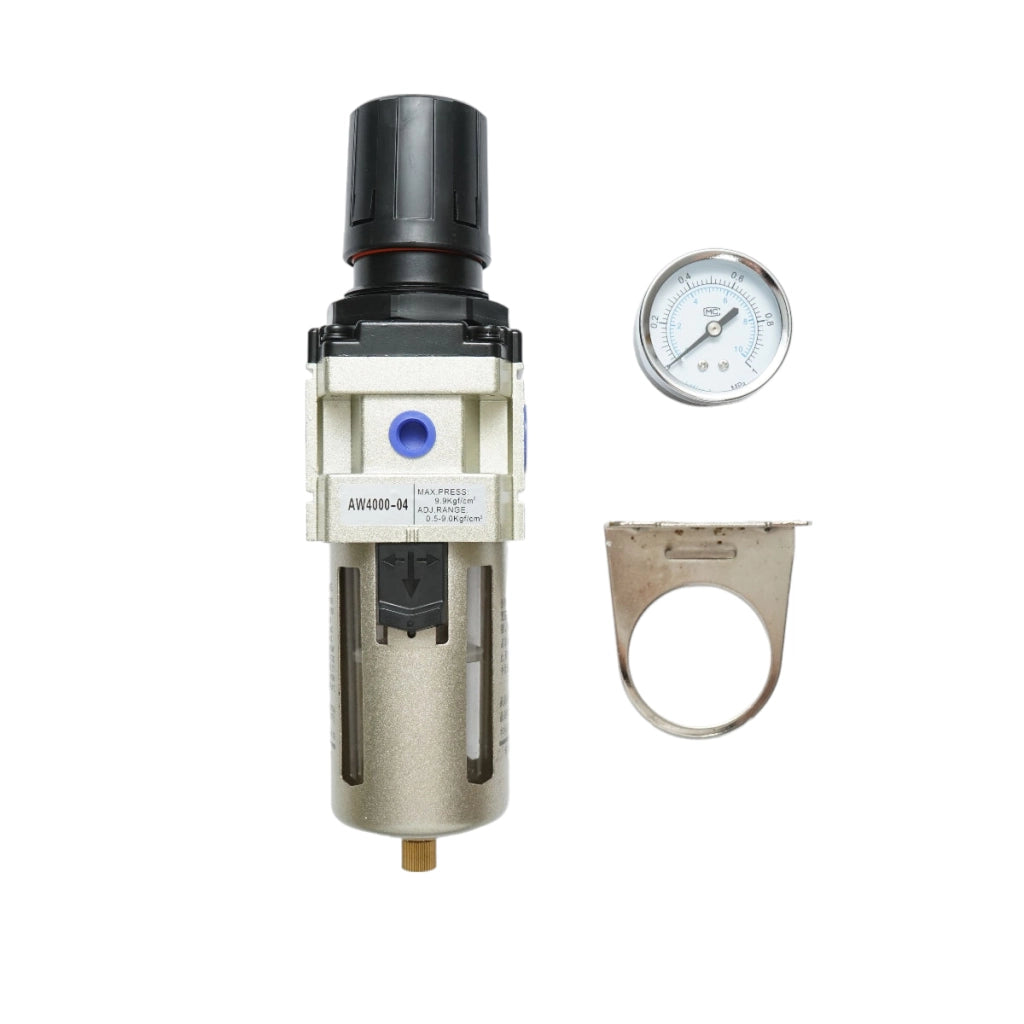 Filtro aria con regolatore di pressione max. 1 MPa, attacco 1/2