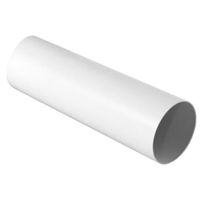 Tubo tondo per aerazione 12,5x150 cm bianco