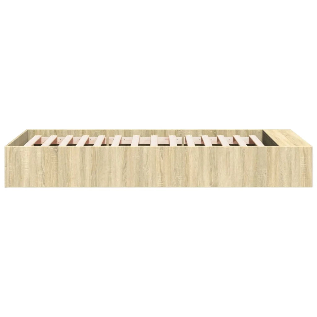 Telaio del letto con storage Rovere Sonoma 80 x 200 cm 3429558