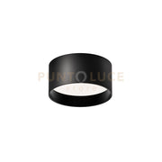 GPL335H- FARETTO LED  IN ALLUMINIO NERO SATINATO 2700K 1062LM 15W D.14CM
