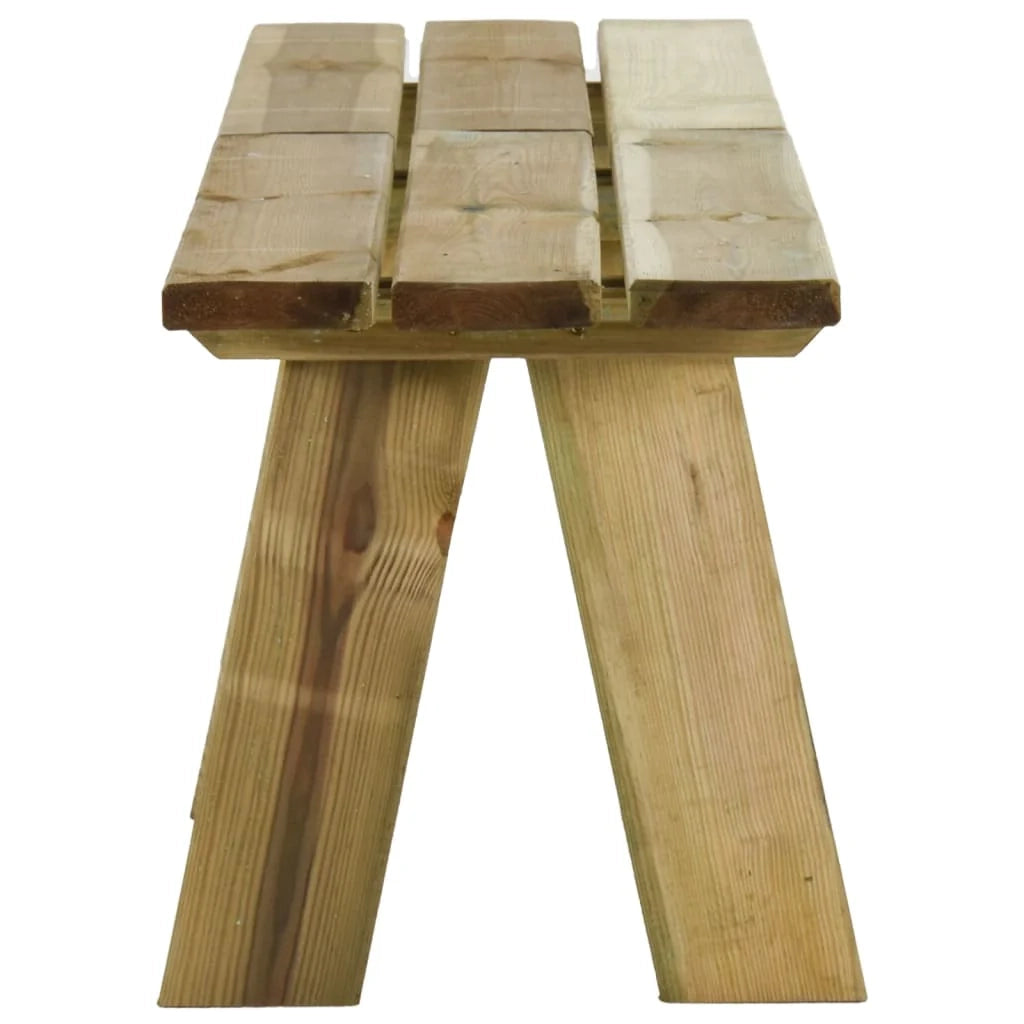 Panca da giardino mobili da giardino per esterni terrazza 220 x 38 x 45 cm legno di pino massiccio impregnato 02_0011302