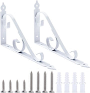 Sostegno per tavole in alluminio - Inclinabile - 250mm x 164mm - Supporti per tavole - Braccio robusto - Punti di appoggio per tavole