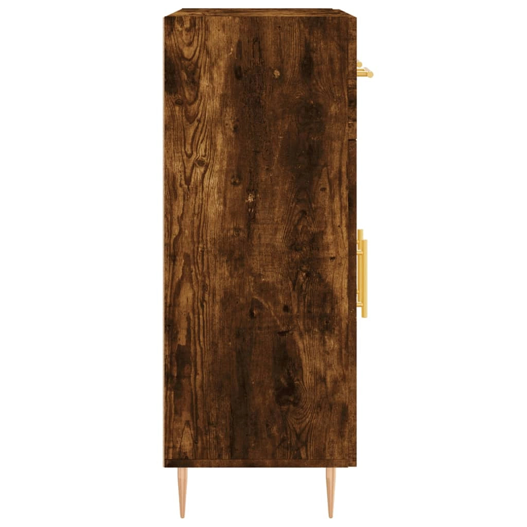 Buffet credenza cassettiera armadio mobile contenitore organizer per cucina soggiorno salotto 69,5 x 34 x 90 cm legno ingegnerizzato marrone 02_0031033