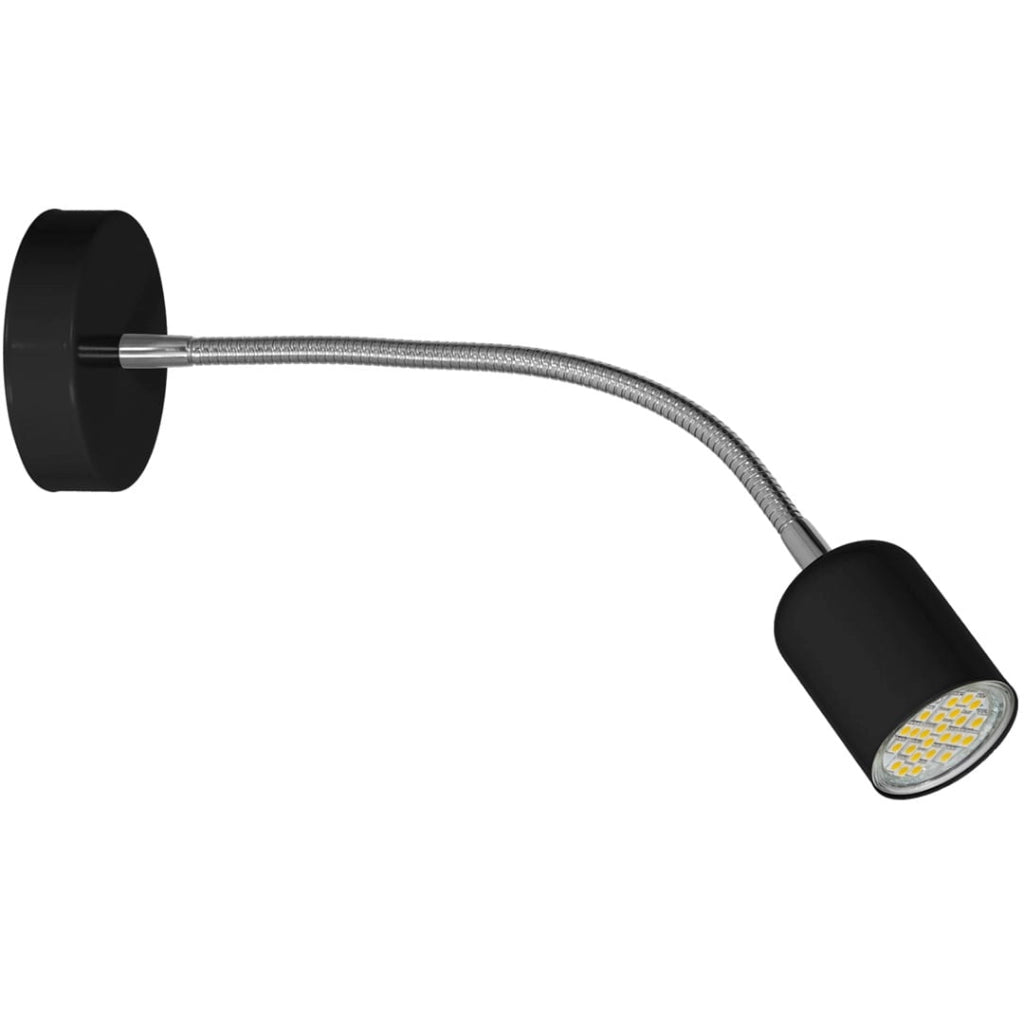 Applique MAXI Black orientabile 1 luce GU10 40W Milagro