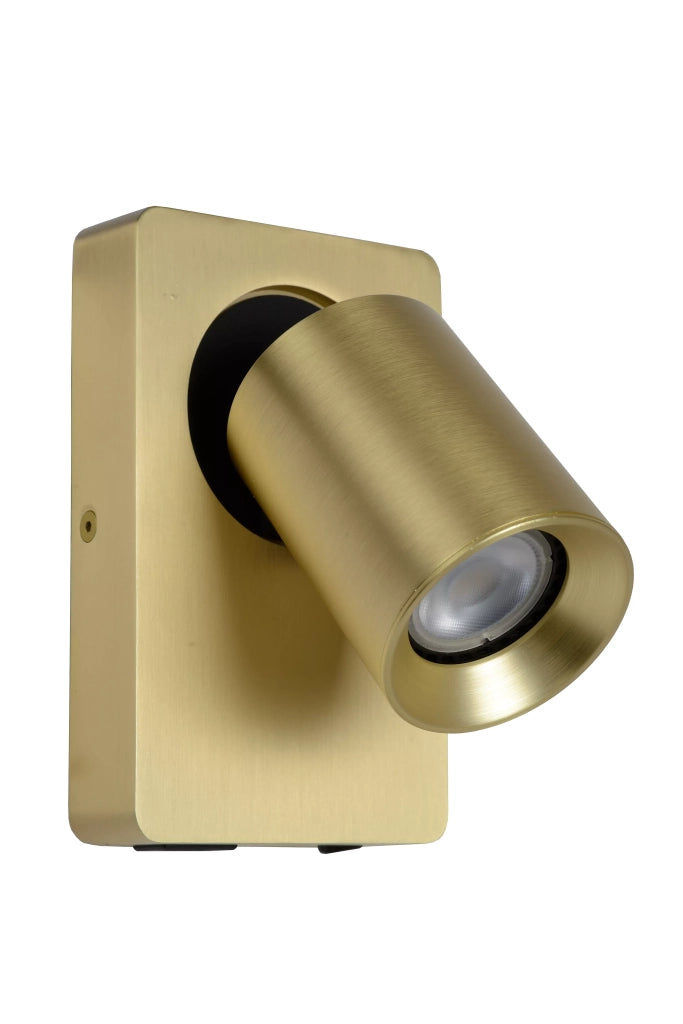 Applique orientabile oro NIGEL GU10 5W Lucide USB-A