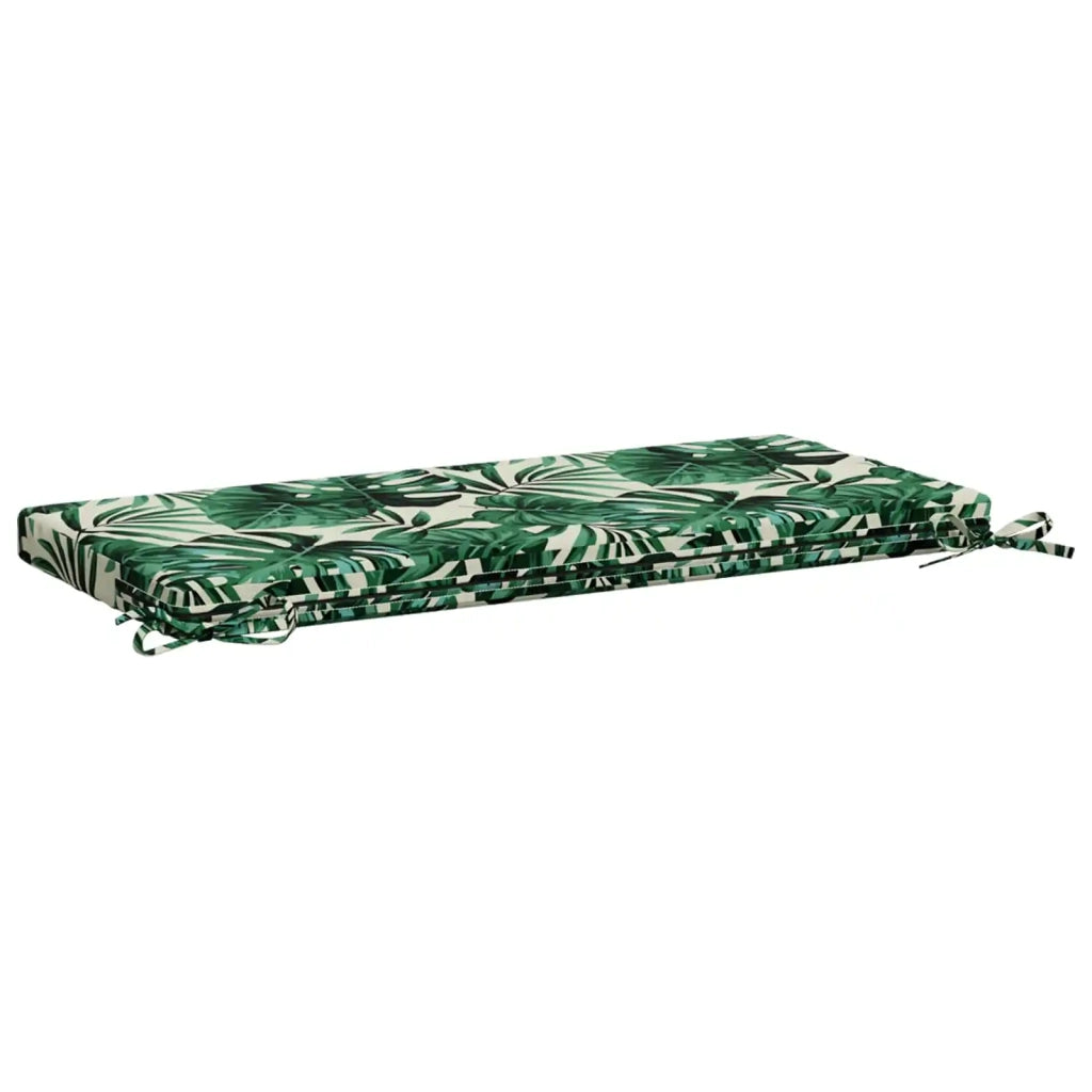 Cuscino per panchina SOEST 100% Poliestere Motivo a Foglie 948720