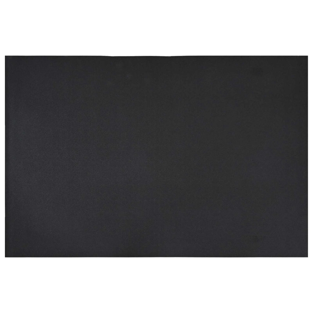 Tappetino di Protezione Sportiva Nero 183 x 122 x 0,6 cm