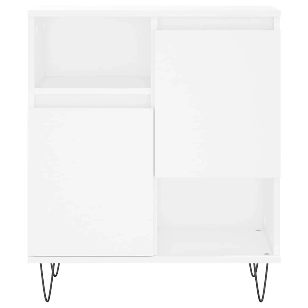 Buffet credenza cassettiera mobiletto mobile contenitore organizer per cucina soggiorno salotto 60 x 35 x 70 cm legno ingegnerizzato bianco 02_0030365