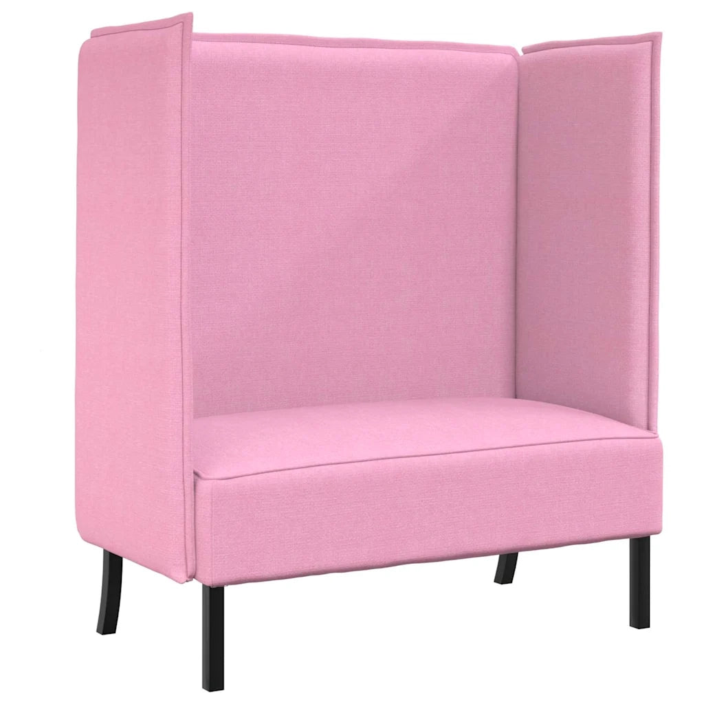 Divano alto 101cm Rosa Tessuto 42010843