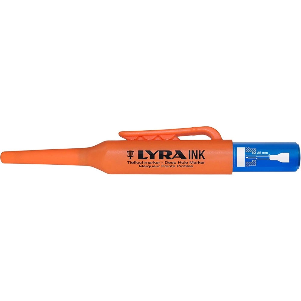 Lyra ink paint pennarello blu punta extra fine