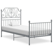 Giroletto Grigio in Metallo 90x200 cm