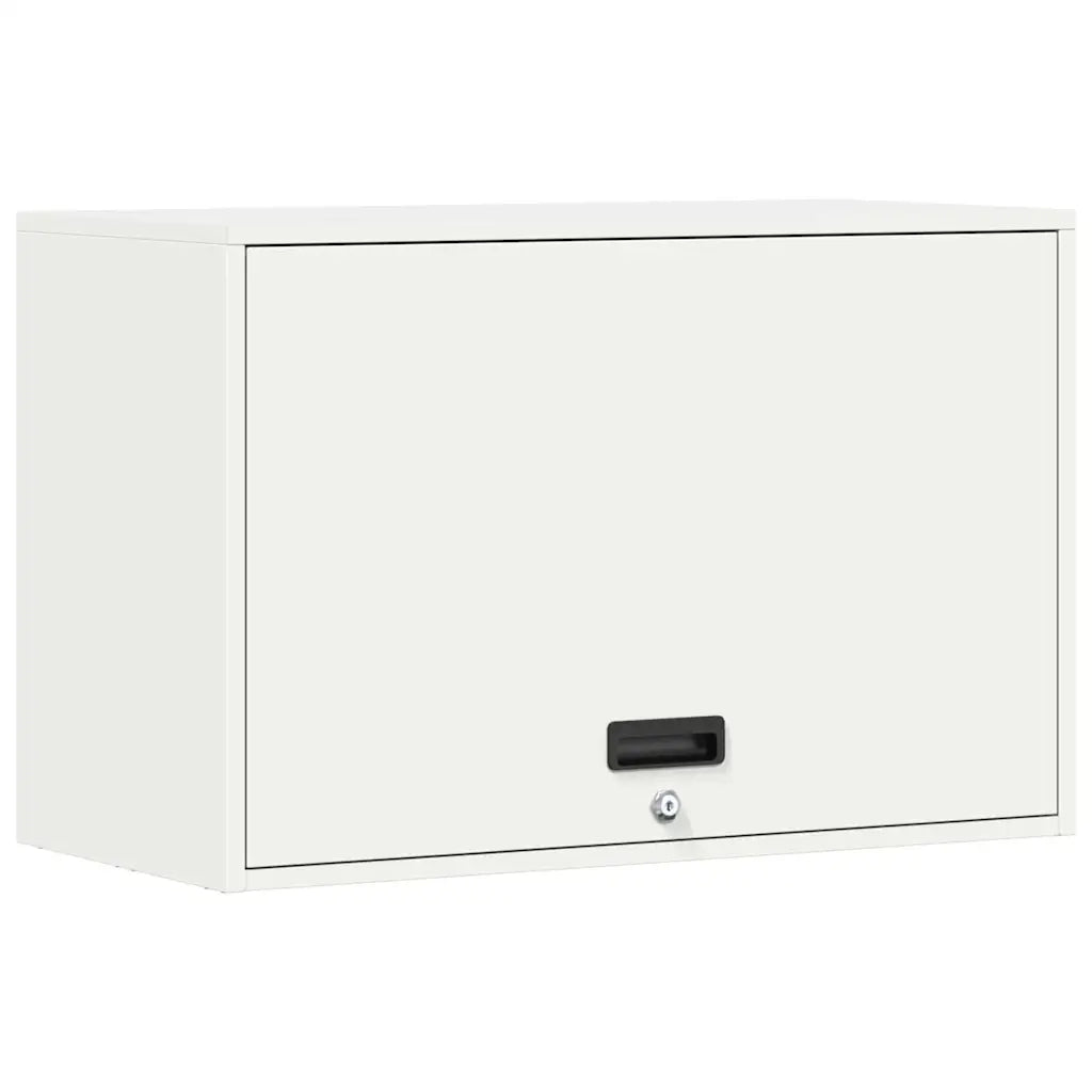 Armadio a muro per garage Bianco 80 x 40 x 53 cm