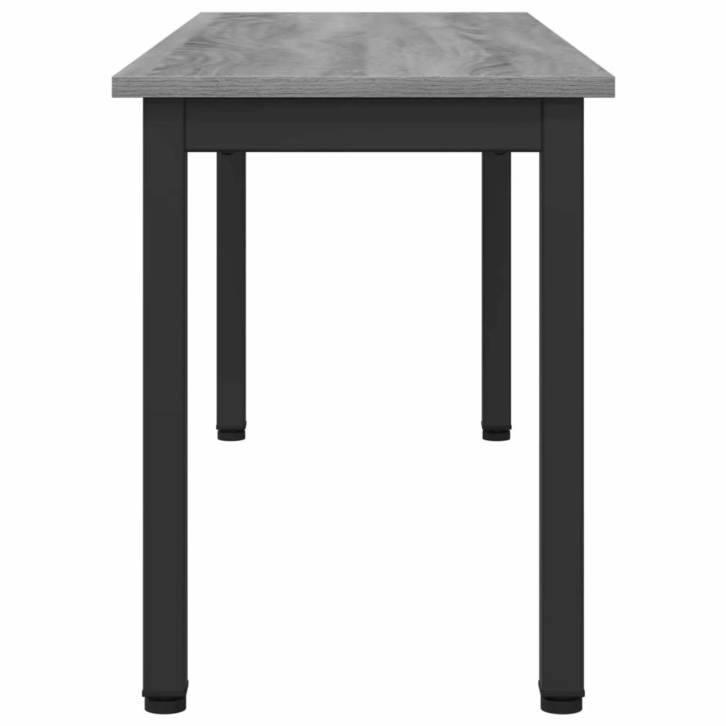 panchina Grigio Sonoma 110 x 35 x 45 cm Legno multistrato 892599
