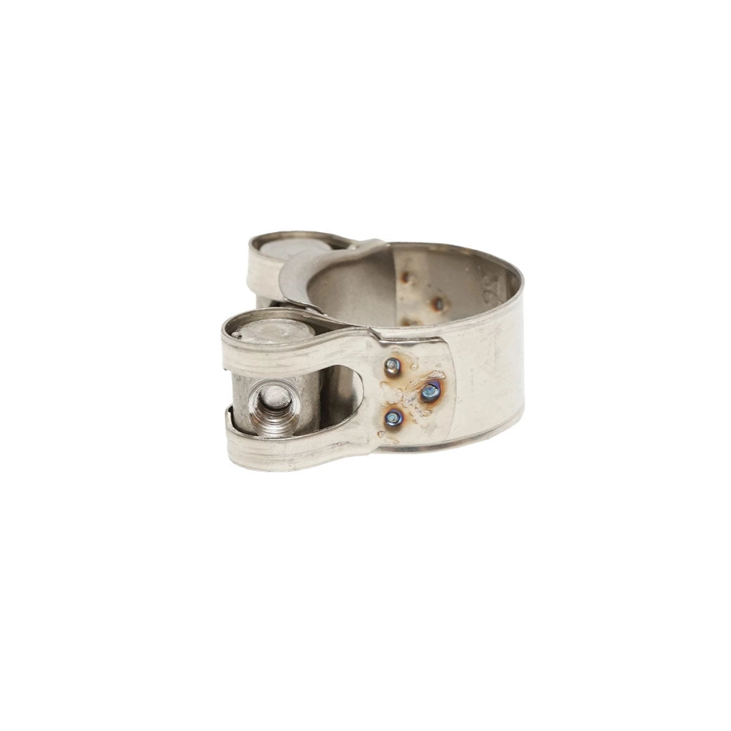 Morsetto di forza, morsetto in acciaio inox con vite W1 per tubi flessibili da 26-28 mm Breckner Germany