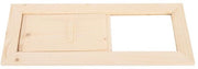 Ventilatore a Vento per Sauna e Bagni di Vapore - Luce a Vento in Legno Rettilineo - Ideale per Ambiente Umido - Regolazione Hendel dell'Aria - Sostenibile e Salutare - Facile da Pulire