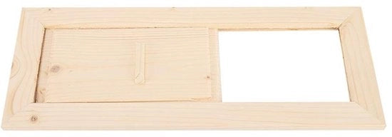 Ventilatore a Vento per Sauna e Bagni di Vapore - Luce a Vento in Legno Rettilineo - Ideale per Ambiente Umido - Regolazione Hendel dell'Aria - Sostenibile e Salutare - Facile da Pulire