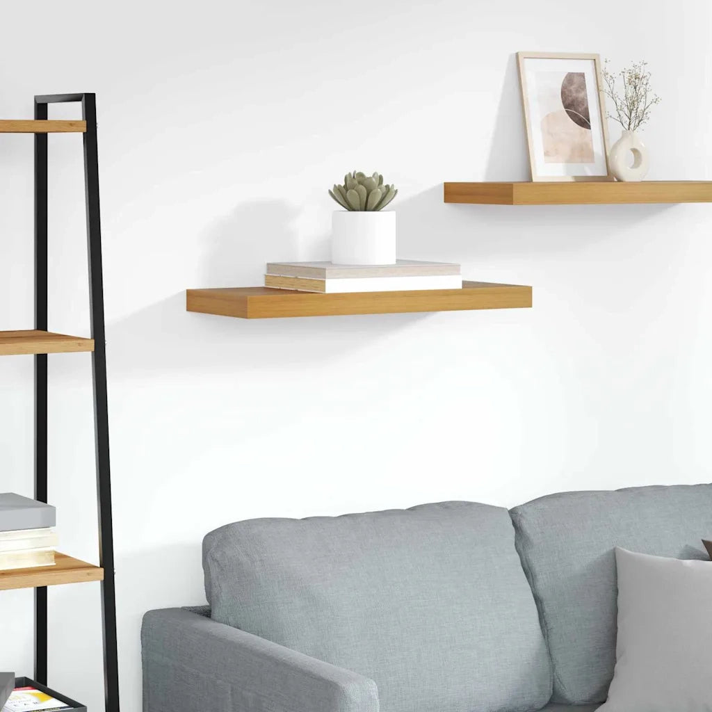 Scaffale da parete Marrone 60 x 23 x 4 cm Legno multistrato 42019947