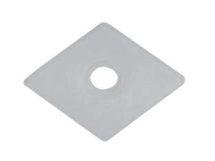 RONDELLA  A ROMBO IN PLASTICA RG- - mm.27x27 - 200 pezzi FRIULSIDER