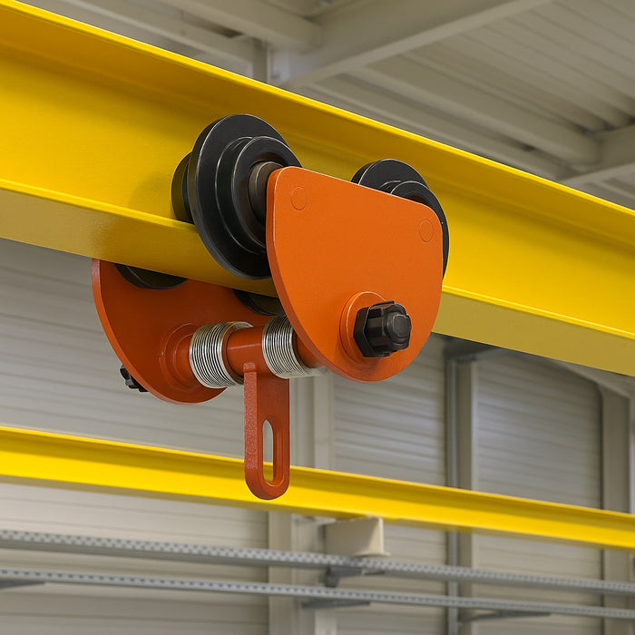 Carrello porta paranco a spinta Max 2000kg Regolabile 100-150mm