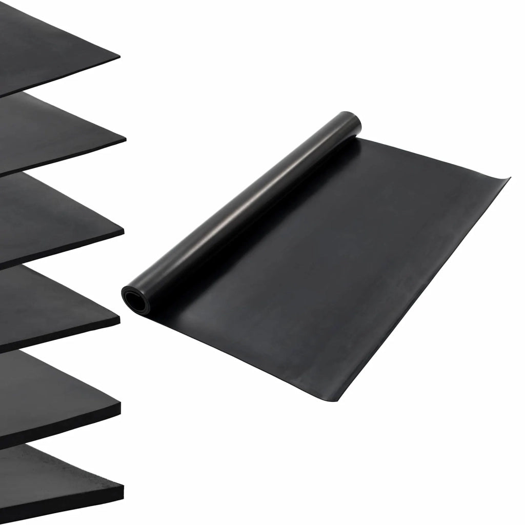 Tappeto per pavimento Nero 1,2 x 2 m Gomma