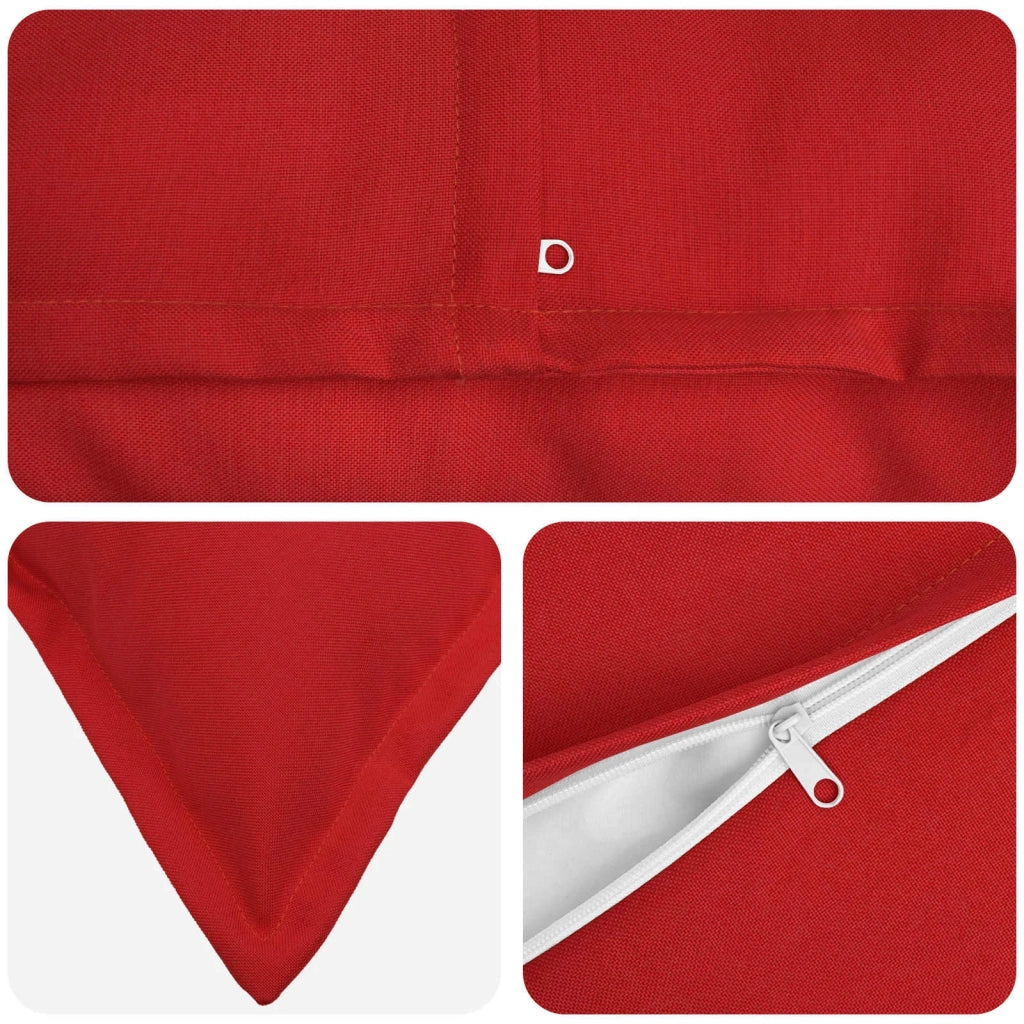 Cuscino con cuscino HOUTEN 12 pz Rosso Lino 934614