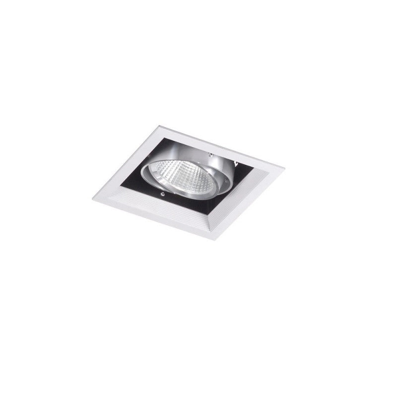 FARETTO INCASSO QUADRATO ORIENTABILE Col. Inox