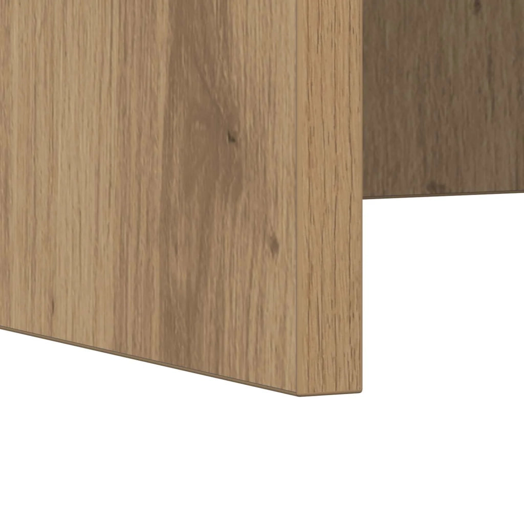 Scrivania a parete Rovere artigianale 100 x 45 x 30 cm 891407