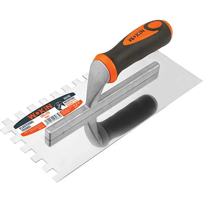 FRATTONE ACCIAIO DENTATO 355102 WOKIN - BASE ACCIAIO D.MM 10X10 MM 280X120- 2 pezzi