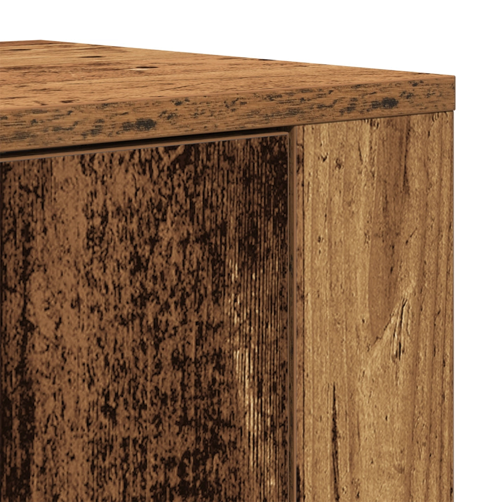 Highboard in Legno di Recupero 80x33x150 cm