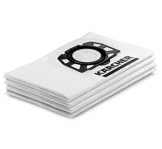 Karcher 28633140 Sacchetti Filtro in Vello 4 Pezzi per Wd2 e Wd3