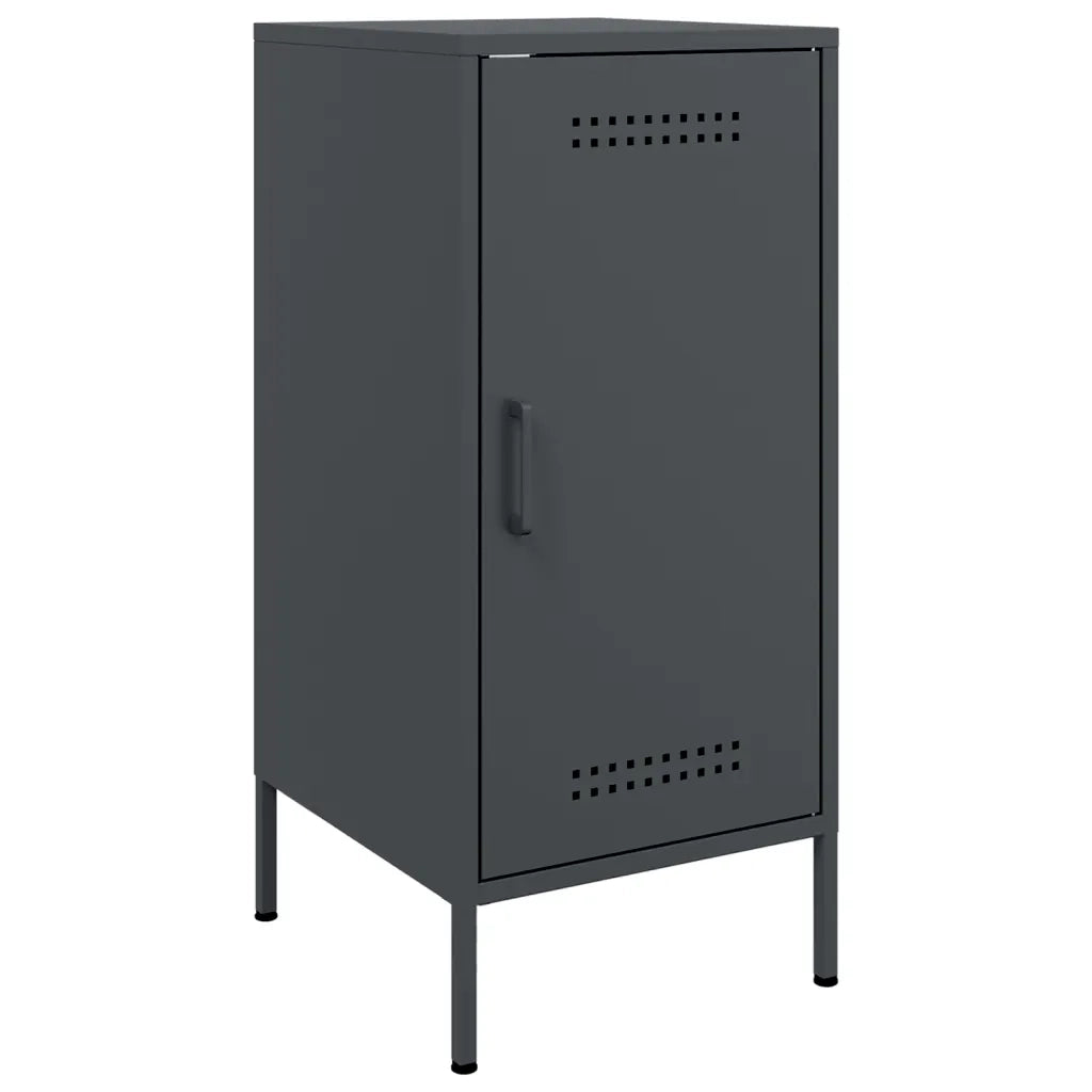 vidaXL Credenza Antracite 36x39x79 cm in Acciaio