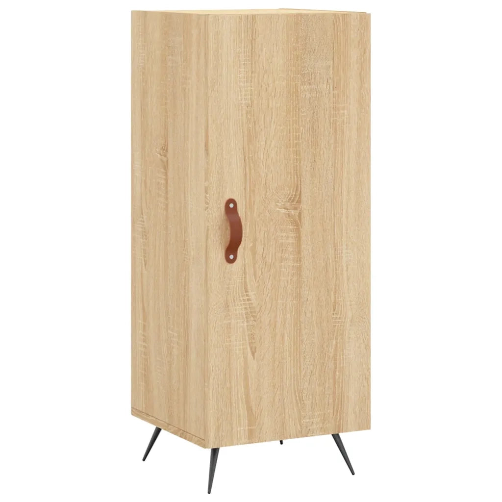 Credenza Rovere Sonoma 34,5x34x90 cm in Legno Multistratocod mxl 80364