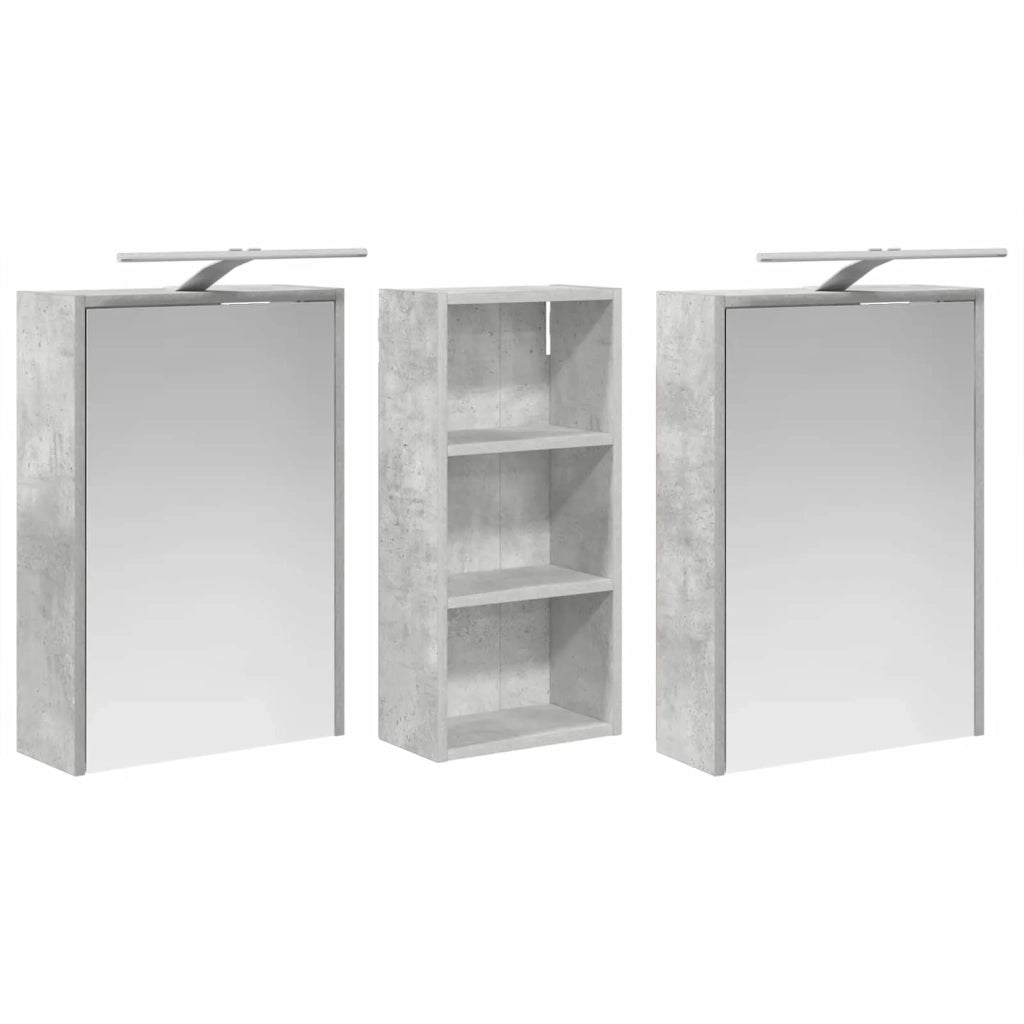 Set di Armadi da Bagno 3 pcs 116 x 16 x 62,5 cm 3403819